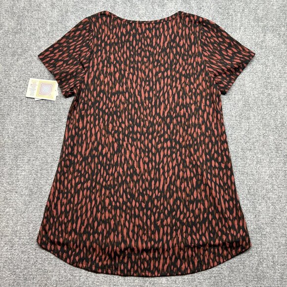 LulaRoe Lot of 2 Classic T-Shirt Womens M Multicolor Geometric Short Sleeve New - Picture 4 of 7